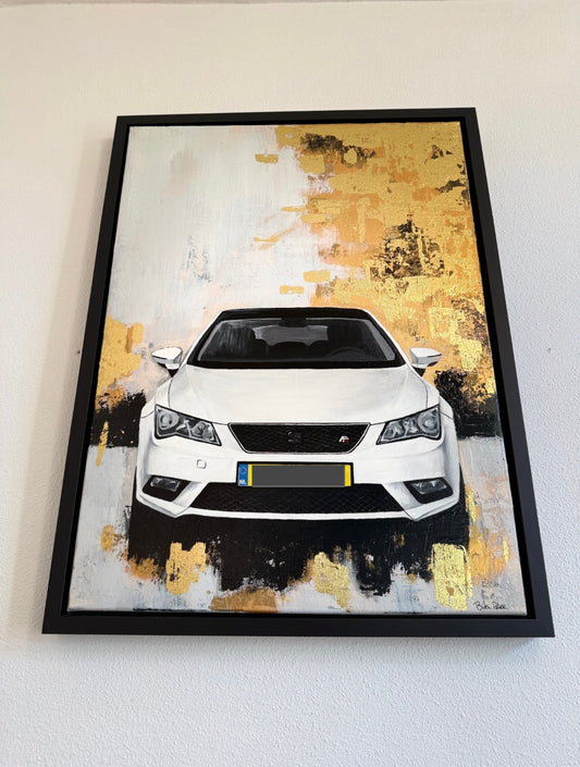 Driven in Gold - Kunstwerk in opdracht | Verkocht